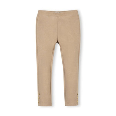 Hope & Henry - Girls Button Cuff Ponte Pant