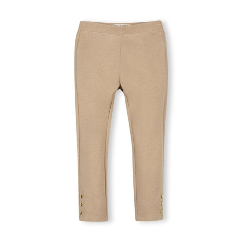 Hope & Henry - Girls Button Cuff Ponte Pant