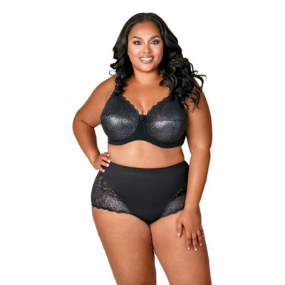 Elila - Womens Stretch Lace Cheeky Panty