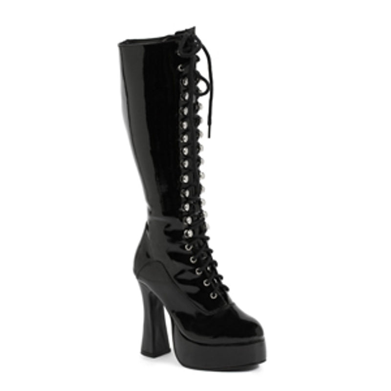 Ellie Shoes - 5" Heel Knee Boots W/Zipper