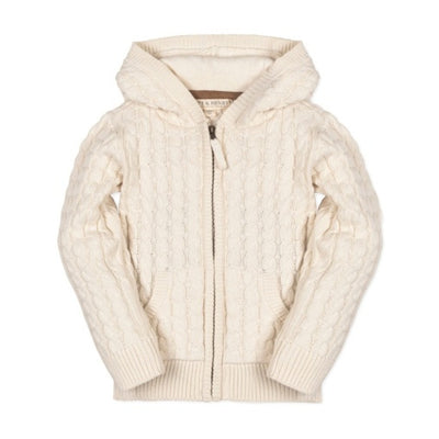 Hope & Henry - Boys Organic Full Zip Hooded Sweater