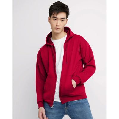 Hanes - Unisex Ecosmart Unisex Full-Zip Fleece Hoodie
