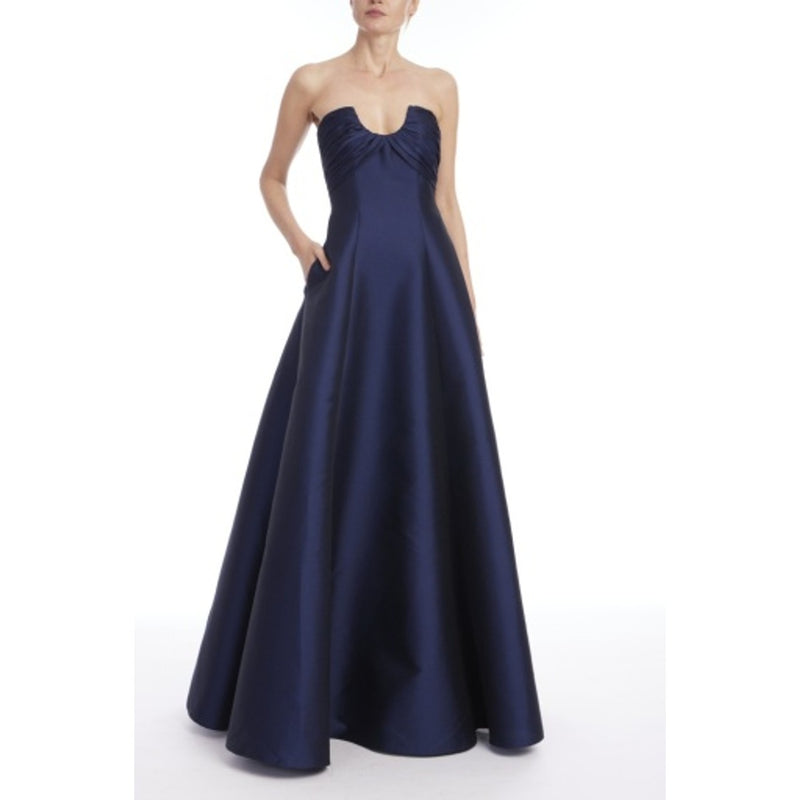Badgley Mischka - Womens Strpls a-Line