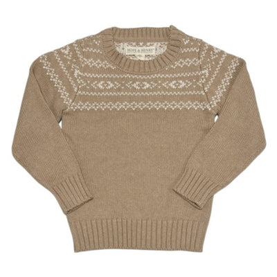 Hope & Henry - Boys Organic Fair Isle Sweater