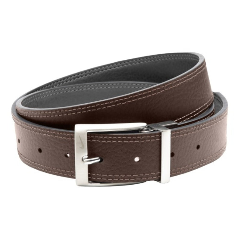 Nike - Will Leather Goods Mens Double Row Stitch Reversible