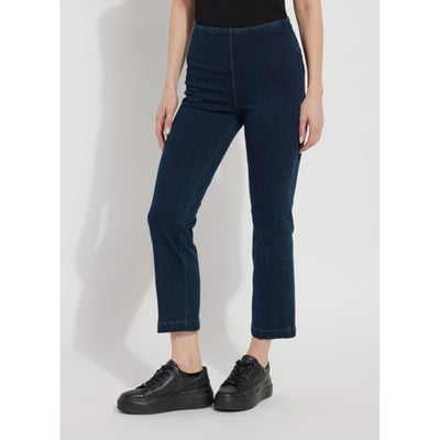 Lysse - Womens Ankle Denim Baby Bootcut Curvy
