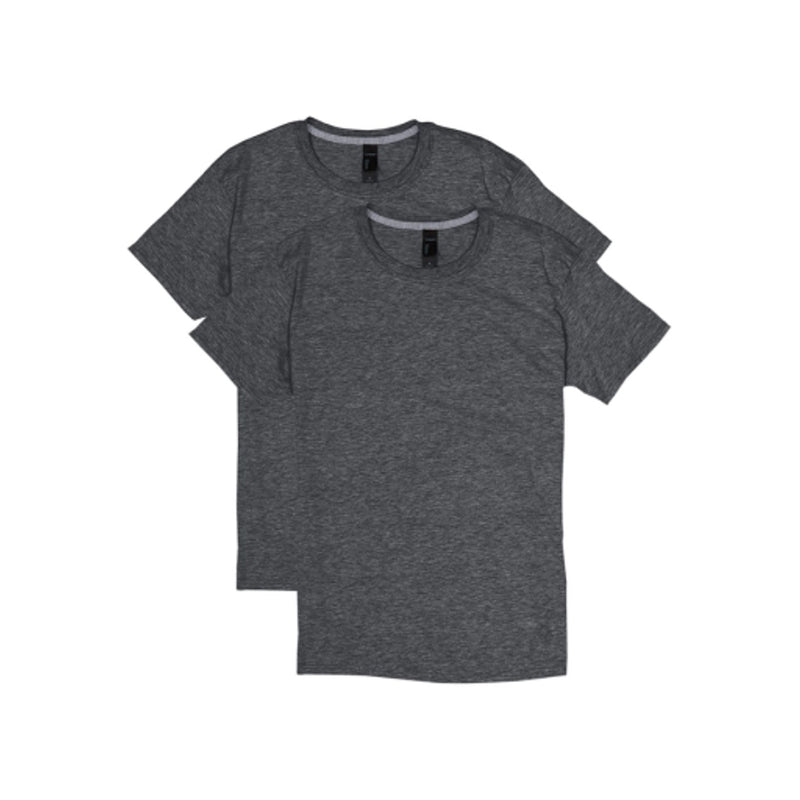 Hanes - Mens X-Temp Unisex Short Sleeve Crewneck T-Shirt 2-Pack
