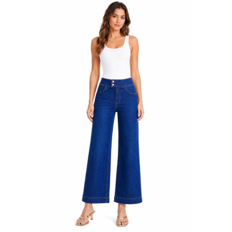 1822 Denim - Womens 30" High-Rise Wide Leg Jean