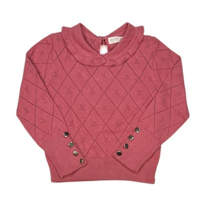 Hope & Henry - Girls Organic Peter Pan Collar Sweater