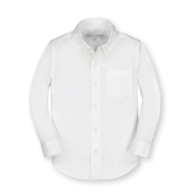 Hope & Henry - Boys Organic Stretch Poplin Shirt