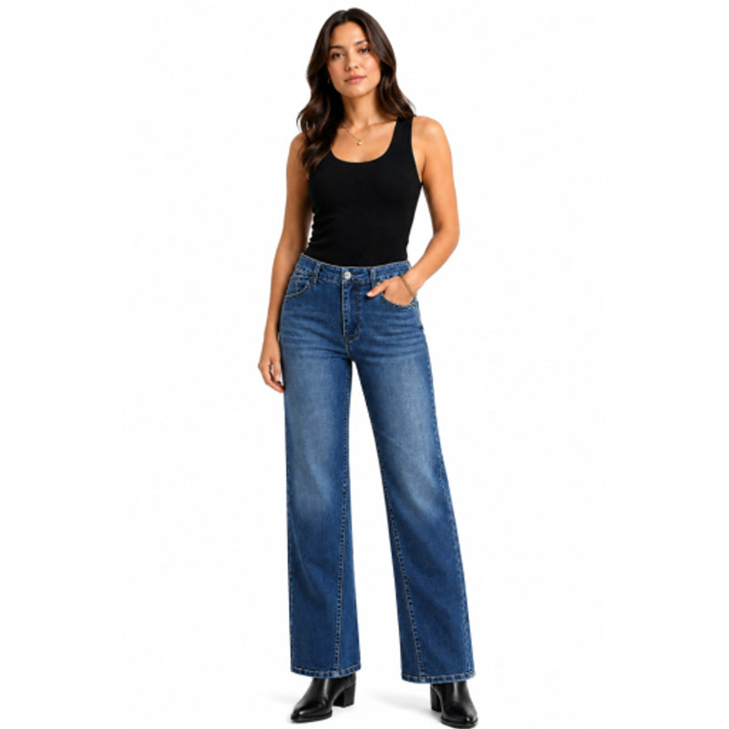1822 Denim - Womens 30" Better Butter Slim Wide Leg with Forward Inseam