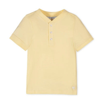 Hope & Henry - Boys Organic Short Sleeve Henley Tee