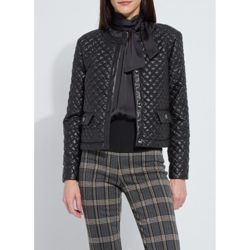 Lysse - Womens Aurelle Quilted Vegan Leather Jacket