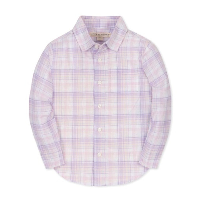 Hope & Henry - Boys Linen Button Down Shirt