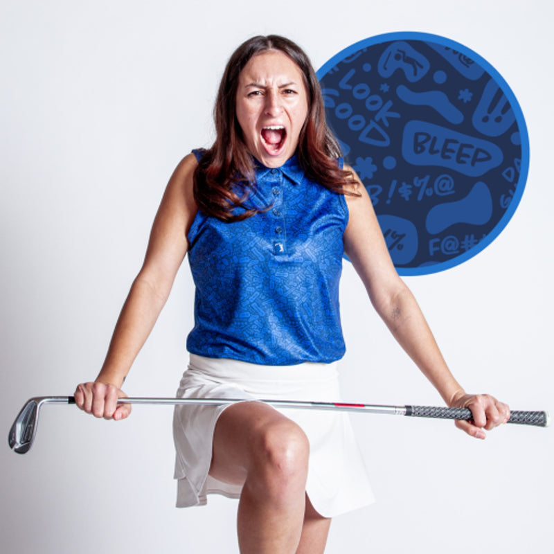 Bogey Bros - Womens Potty Mouth Womens Polo
