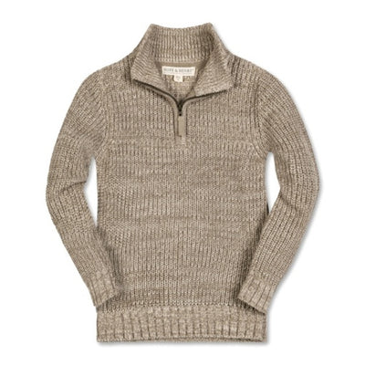 Hope & Henry - Boys Organic Half Zip Sweater