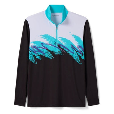Tipsy Elves - Mens Midnight Rip 'n Spray Golf Pullover