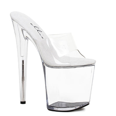 Ellie Shoes - 8" Mule Platform