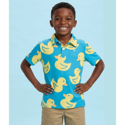 Tipsy Elves - Boys Youth Boys Duckin' Around Golf Polo