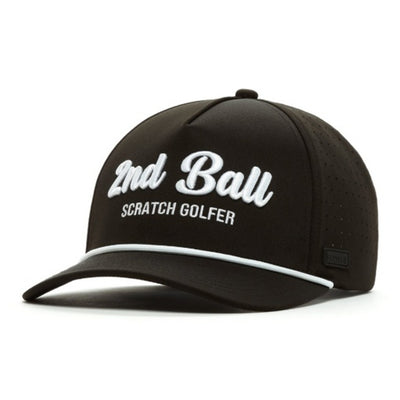 Bogey Bros - Unisex 2nd Ball Scratch Golfer Performance Golf Rope Hat Snapback
