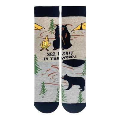 Oooh Yeah - Womens Crew Socks Bear Needs