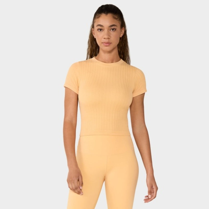 Thirty Three Threads - Unisex Seamless Rib Tee Sunrise