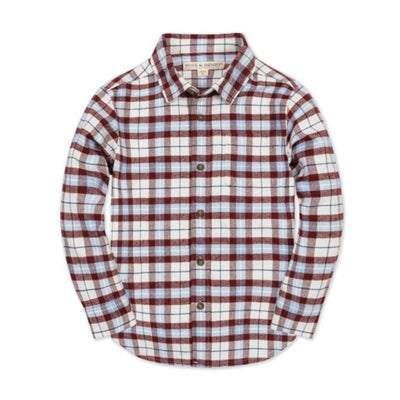 Hope & Henry - Boys Organic Flannel Shirt