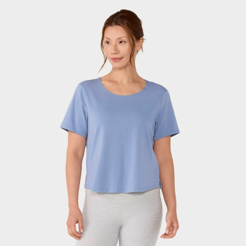Thirty Three Threads - Unisex Scoop Neck Vent Tee Teal