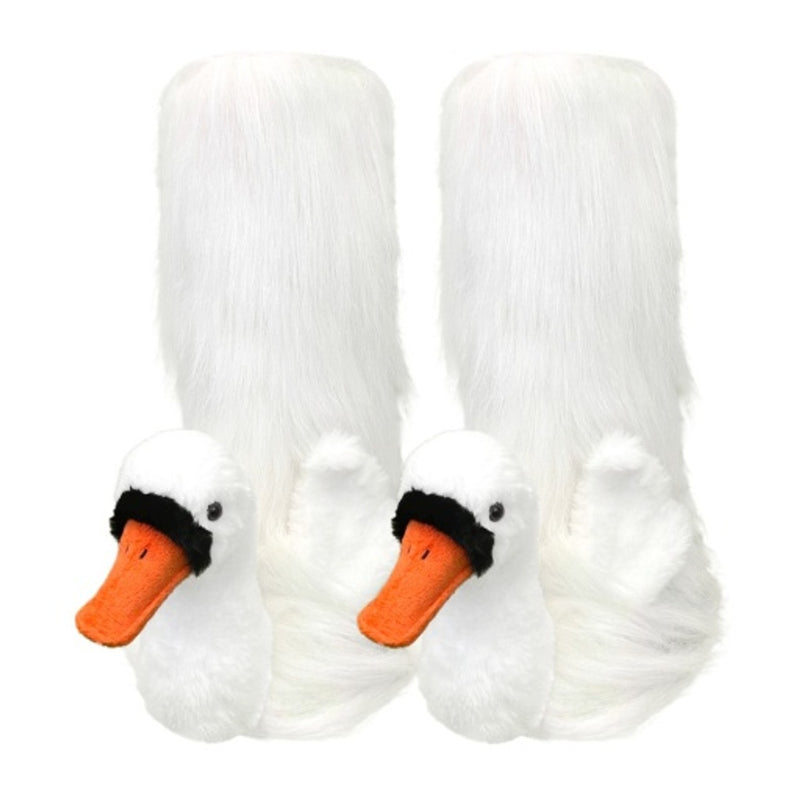 Oooh Yeah - Kids Sweetpea Swan-Luxury Slippers-Kids, 1 Size 1-5
