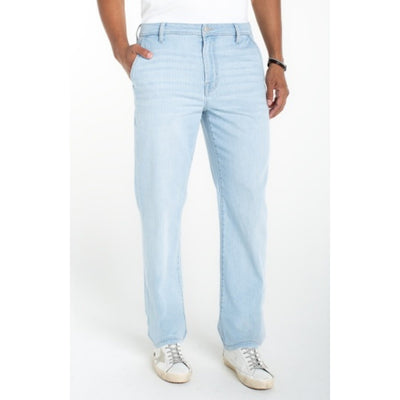 Liverpool Los Angeles - Womens Sutton Loose Straight with Slash Pkts 30" Ins