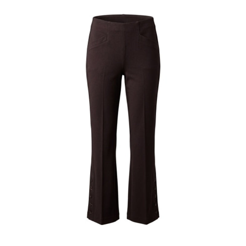 Liverpool Los Angeles - Womens Stella Pull-on Flare with Bttn Hem 30"