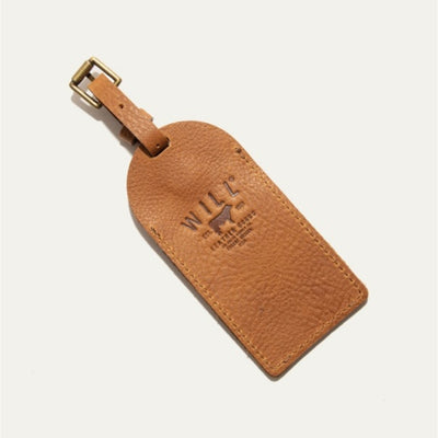WILL Leather Goods - Unisex Luggage Tags Rounded