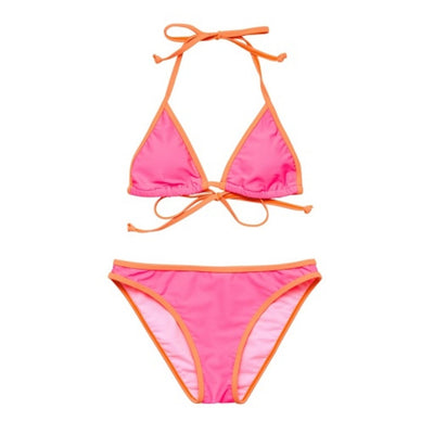 Snapper Rock - Girls Sunset Sorbet Teen Triangle Bikini