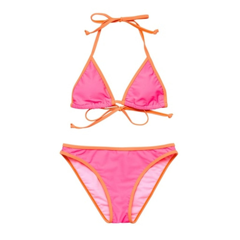 Snapper Rock - Girls Sunset Sorbet Teen Triangle Bikini