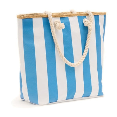 Snapper Rock - Kids Blue/White Stripe Beach Bag