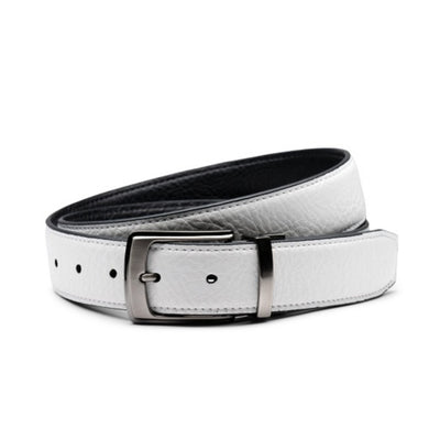 Nike - Will Leather Goods Mens Pebble Grain Reversible with Domed Logo Shank