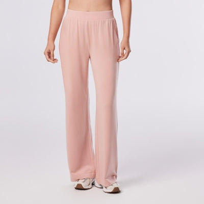 Thirty Three Threads - Unisex Cozy Wide Leg Trouser Petal