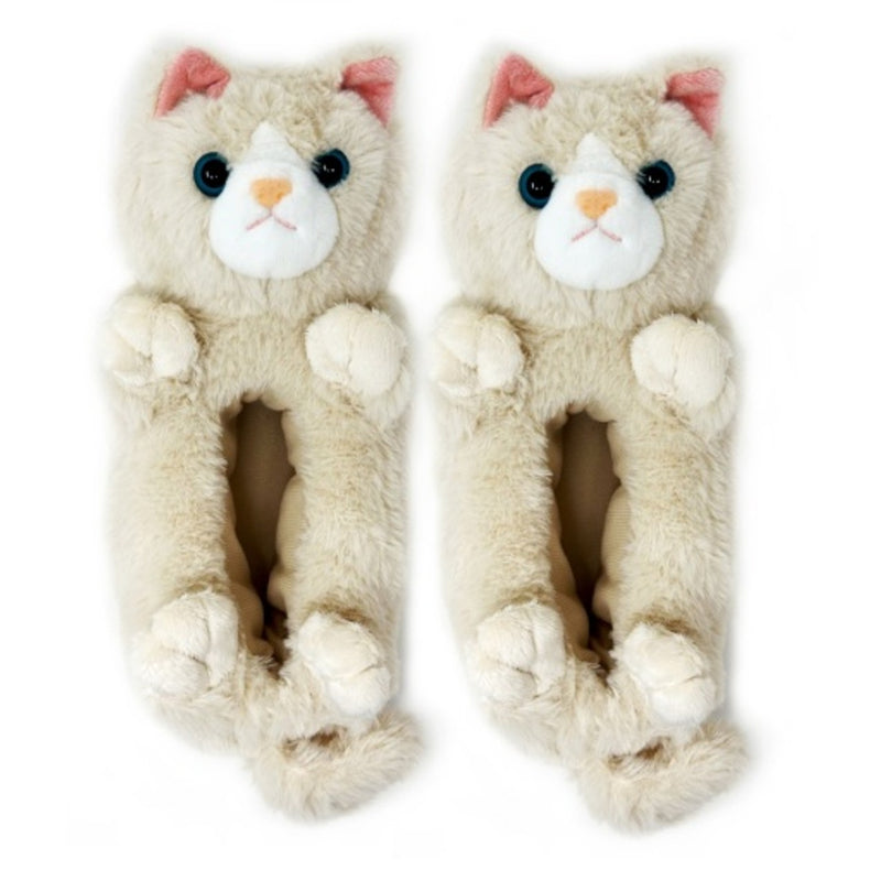 Oooh Yeah - Kids Molly the Kitty-Animal Hugger Slippers- Kids, 1 Size 1-5