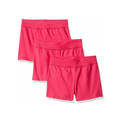 Hanes - Girls Jersey Shorts 3-Pack