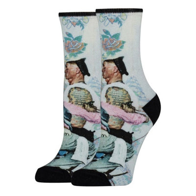 Oooh Yeah - Womens Unisex Crew Socks-Sailor