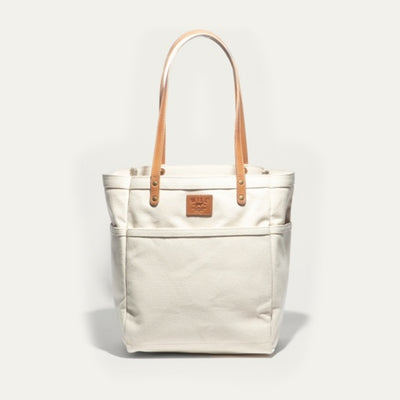 WILL Leather Goods - Unisex Waxed Canvas Work Tote