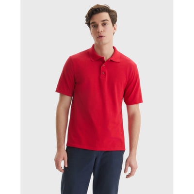 Hanes - Mens Pique Polo Shirt (Big & Tall Sizes Available)