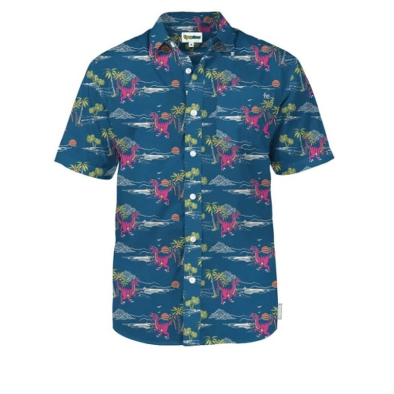 Tipsy Elves - Mens Prehistoric Party Hawaiian Shirt