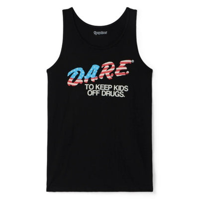 Tipsy Elves - Mens Declaration of Dare Black Tank Top