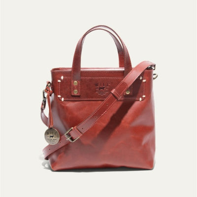 WILL Leather Goods - Mens Simple Mini Satchel