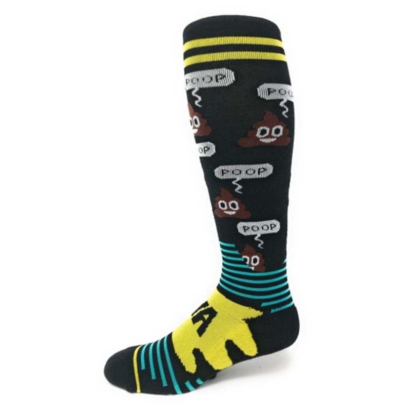 Oooh Yeah - Unisex Compression Knee High Socks Poop!