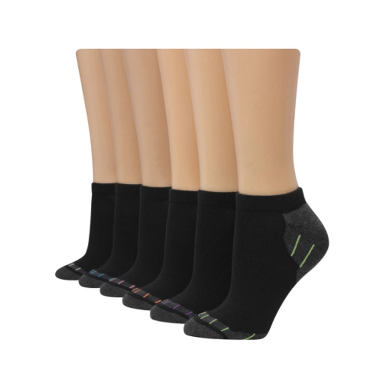 Hanes - Womens Comfort Fit Womens No-Show Socks 6-Pairs