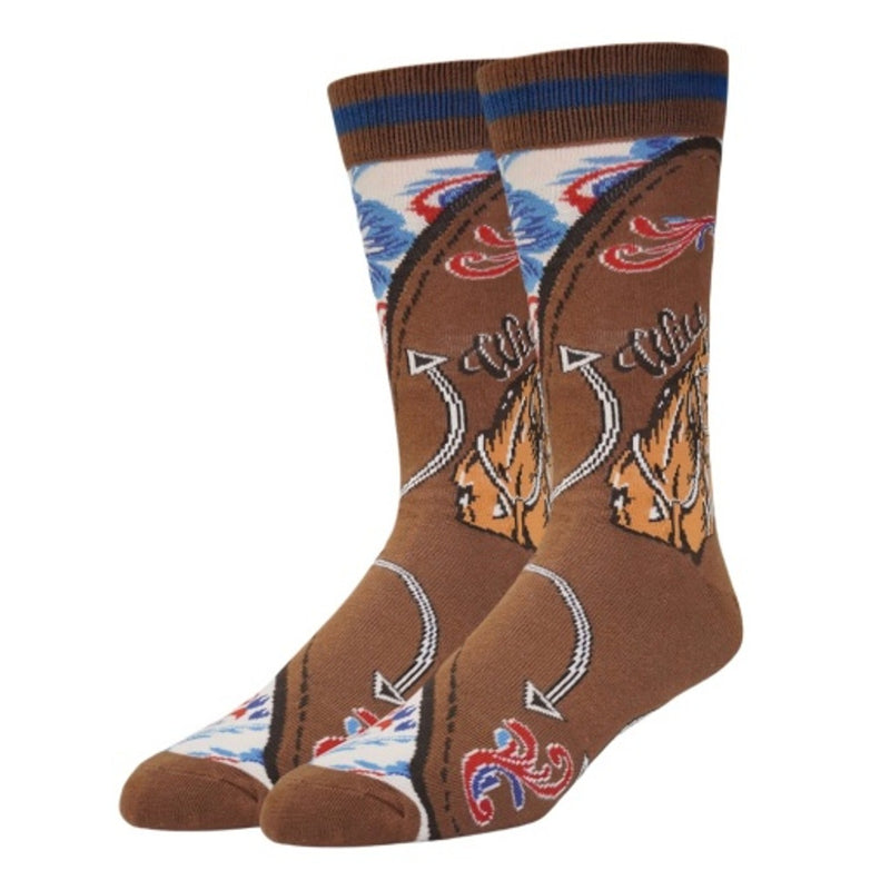 Oooh Yeah - Mens Urban Cowboy Mens Crew Socks