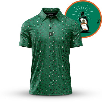 Bogey Bros - Mens the Meister Orange Polo