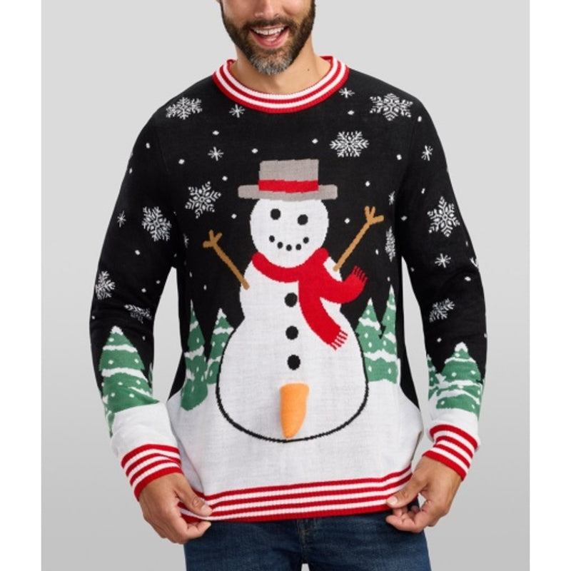 Tipsy Elves - Mens Frisky Frosty Pump Ugly Christmas Sweater